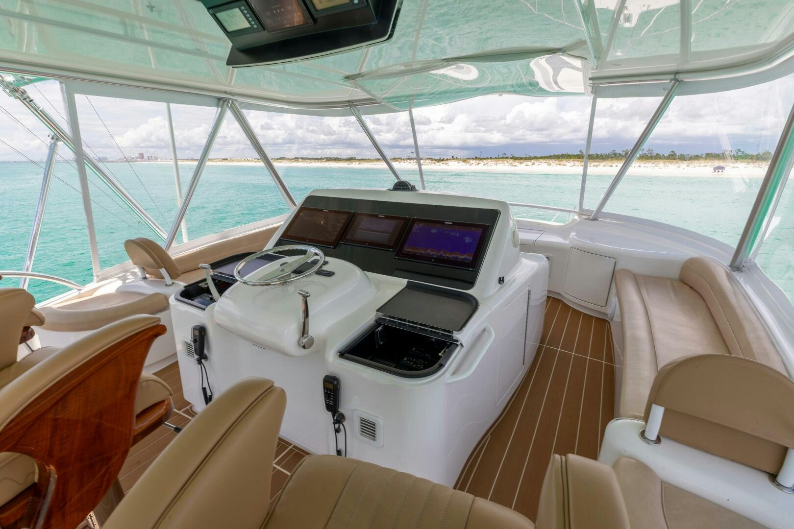 inside of a boat aboard SMOOTH RIDE Yacht for Sale