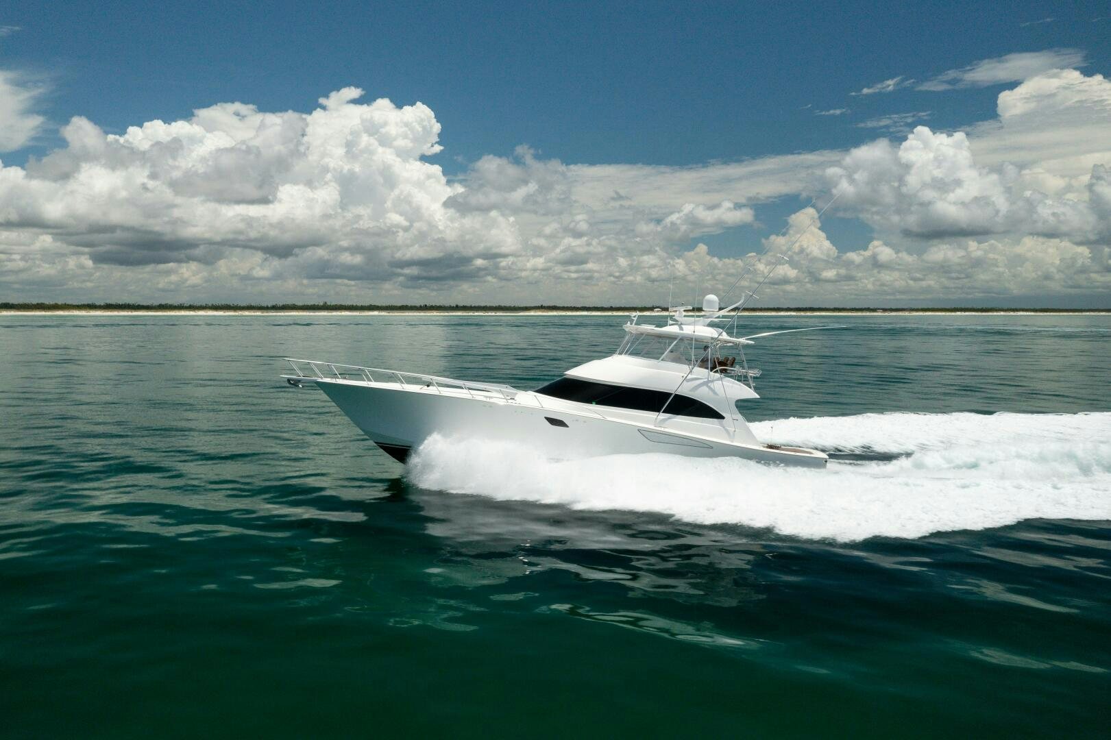 a boat on the water aboard SMOOTH RIDE Yacht for Sale