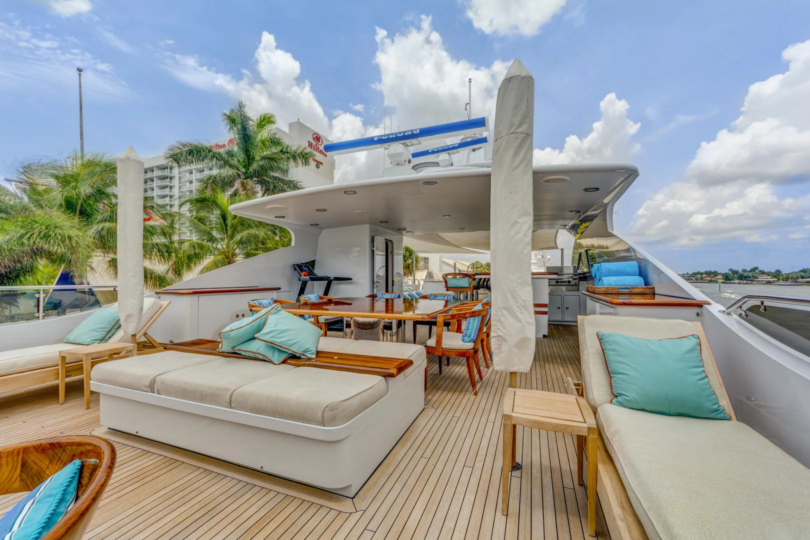 a boat on the water aboard ASPEN ALTERNATIVE Yacht for Charter