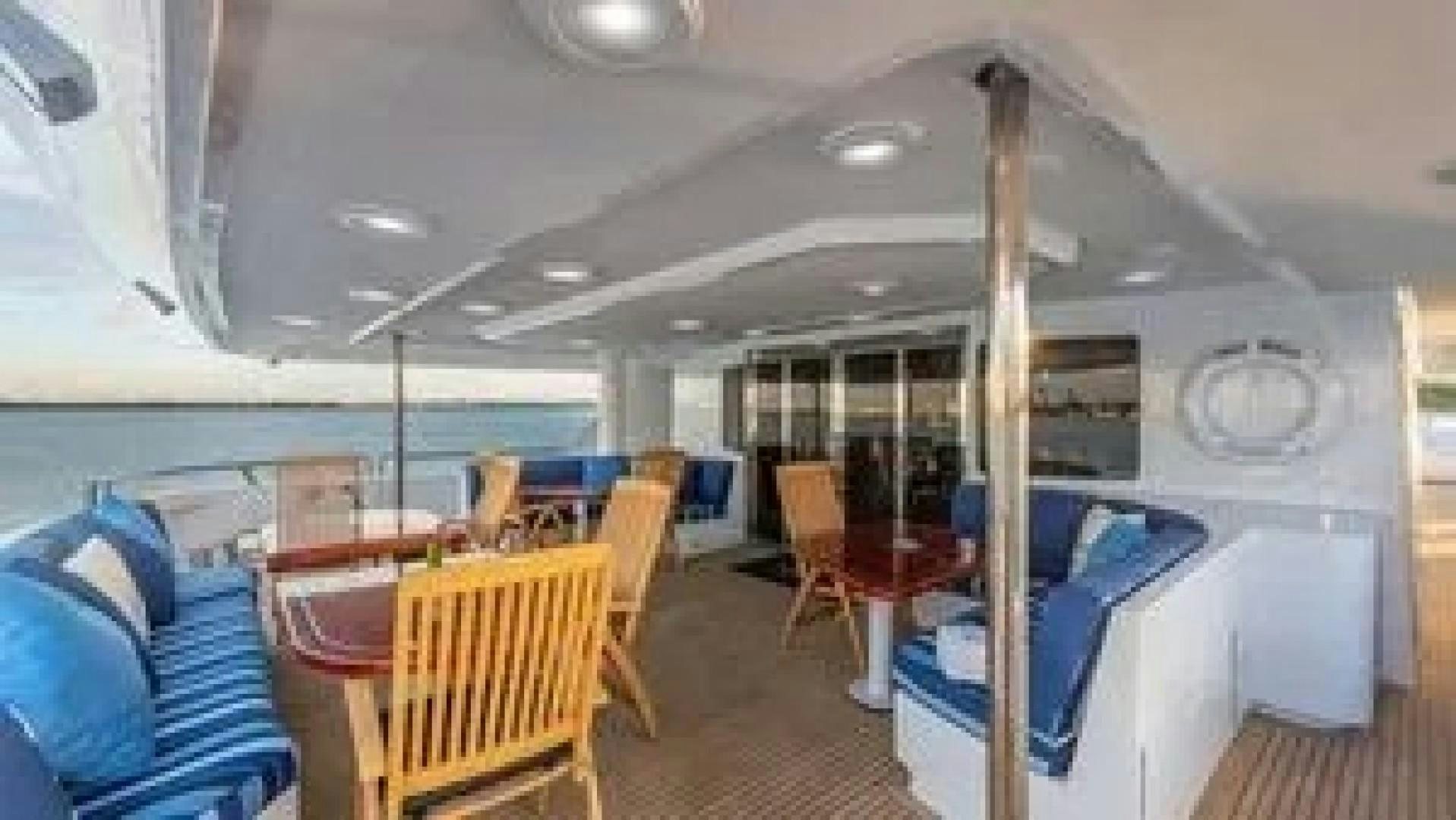 inside of a boat aboard SURINA Yacht for Charter