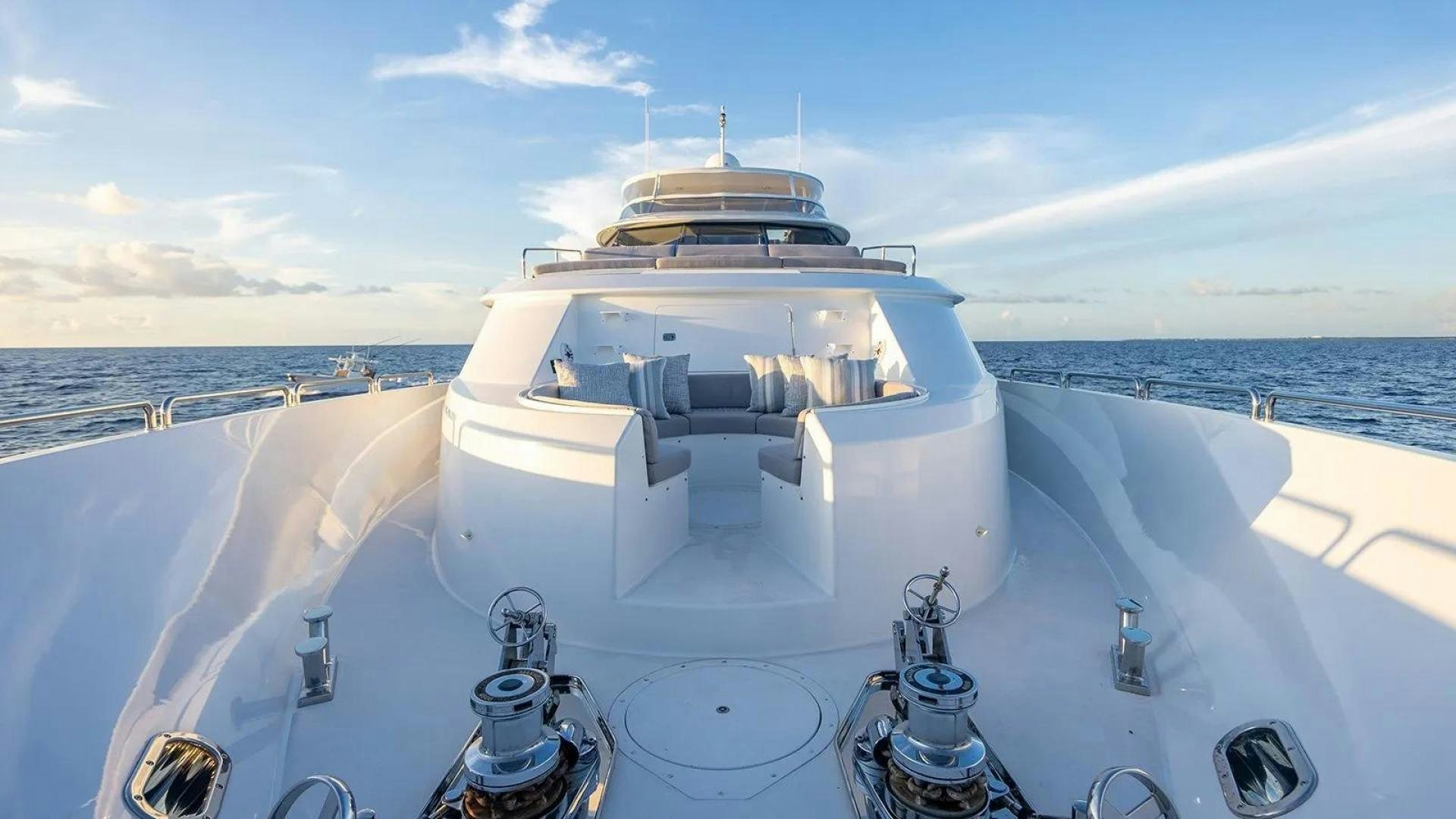 a boat on a body of water aboard KEMOSABE Yacht for Charter