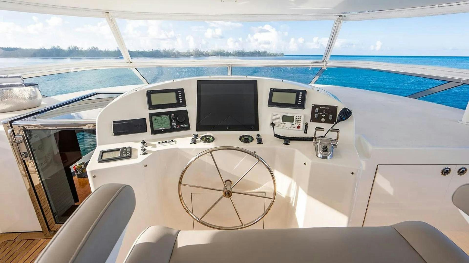 inside of a boat aboard KEMOSABE Yacht for Charter