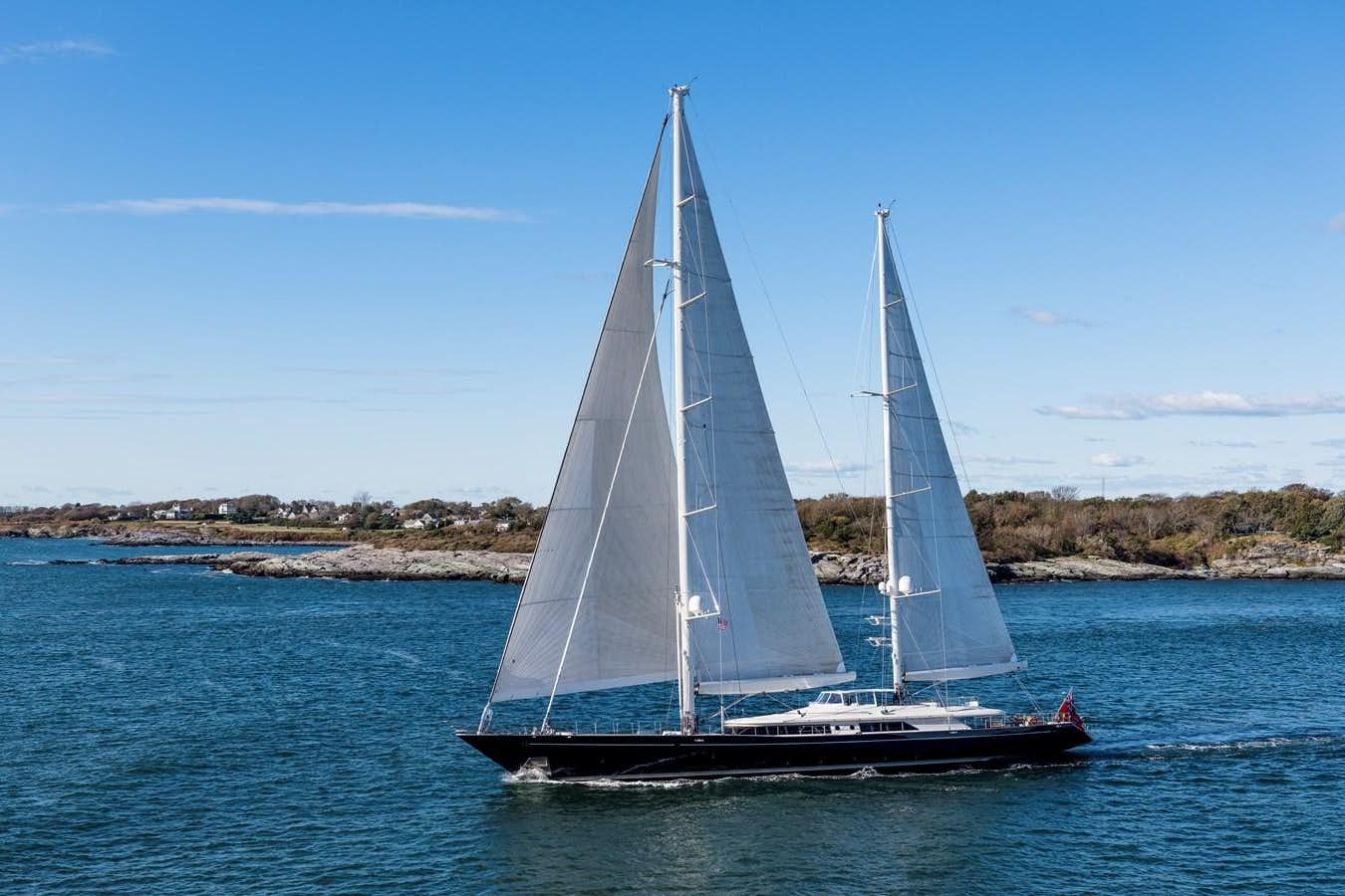 a sailboat on the water aboard ZENJI Yacht for Sale