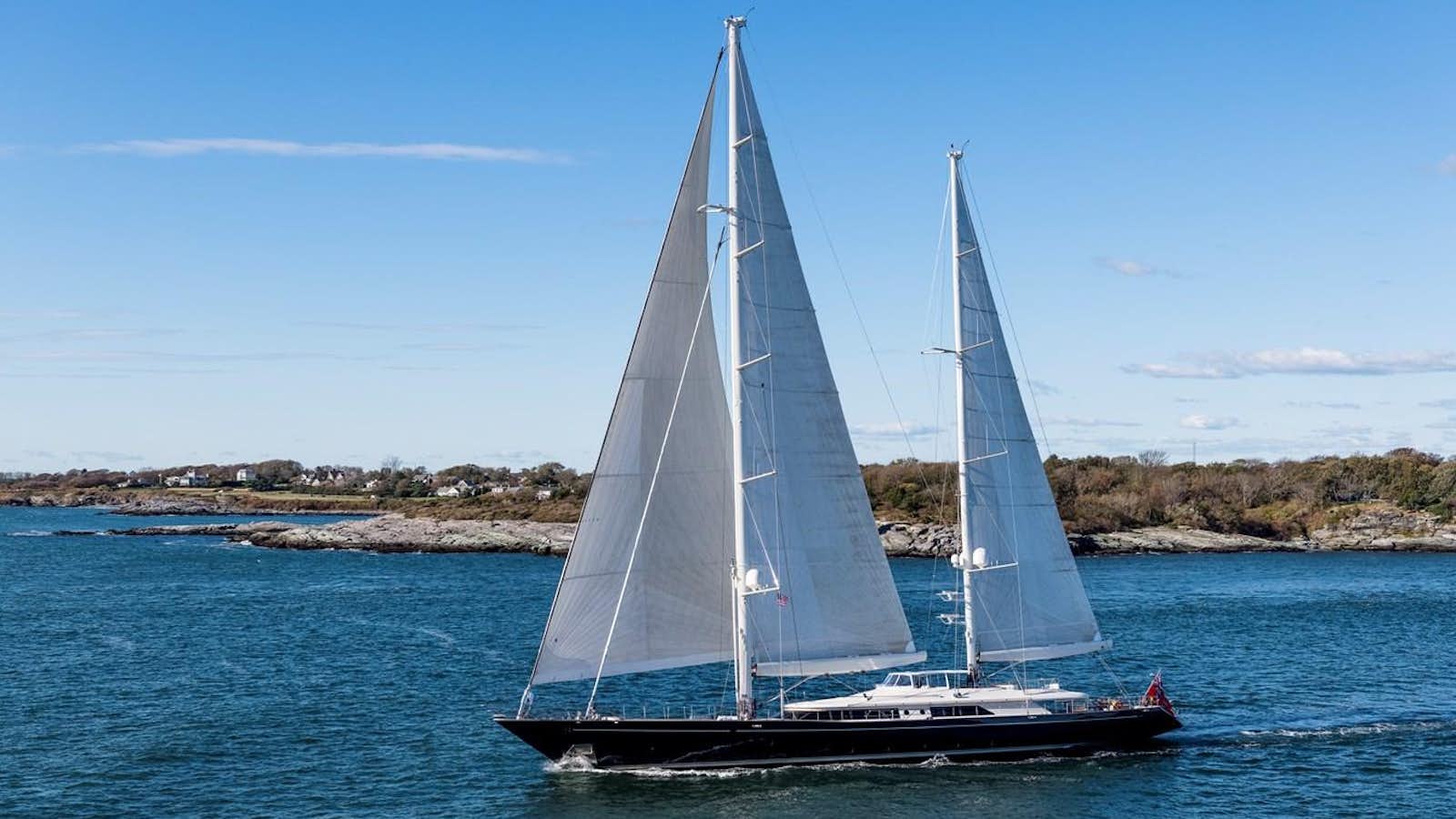 a sailboat on the water aboard ZENJI Yacht for Sale