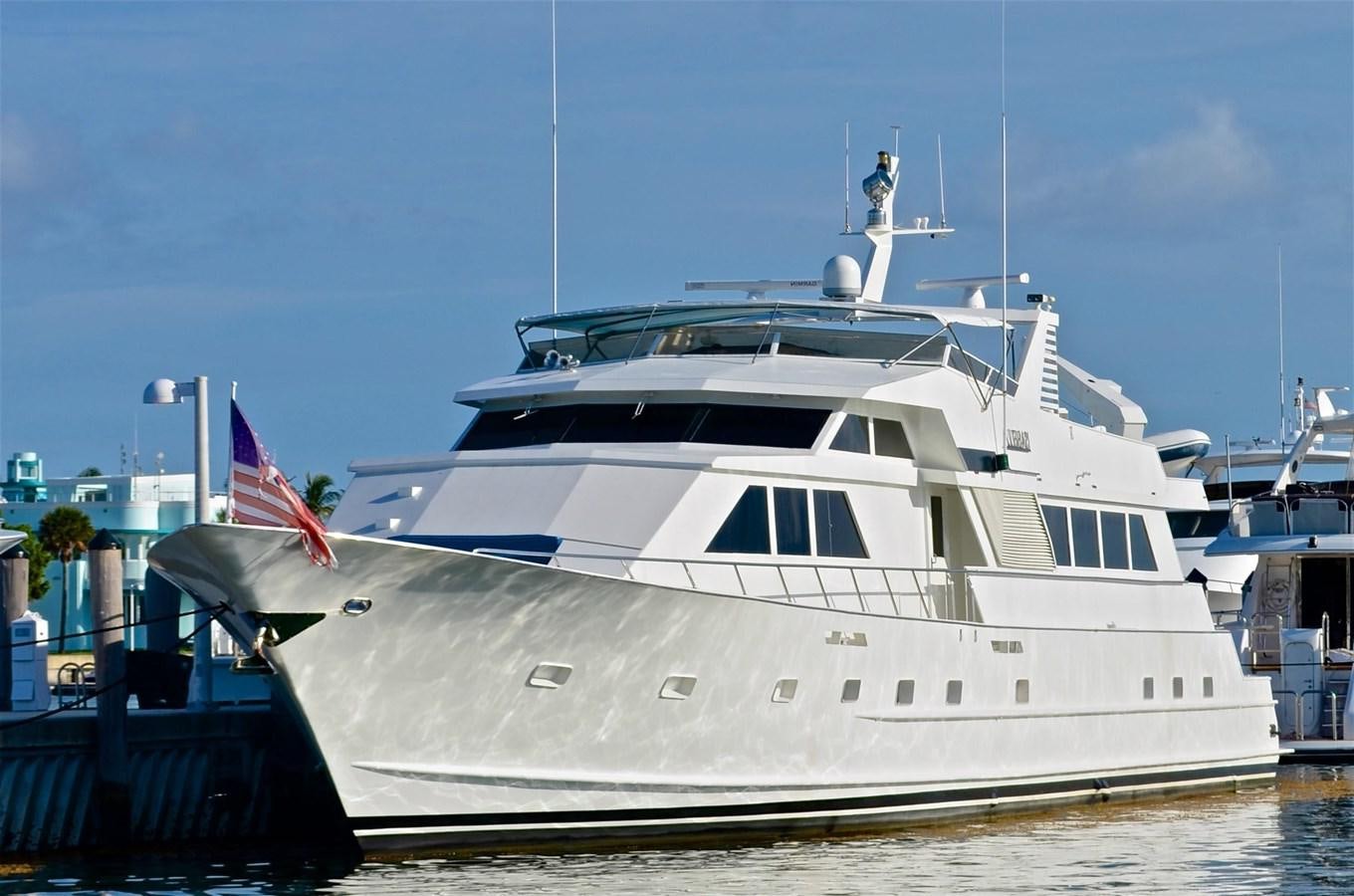 a large white yacht aboard ISABELLA Yacht for Sale