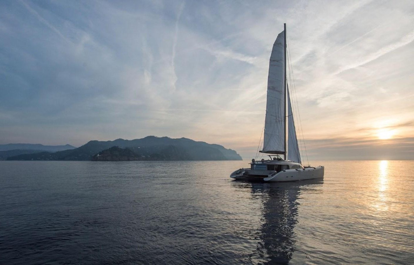 a sailboat on the water aboard JAMADHAR Yacht for Sale