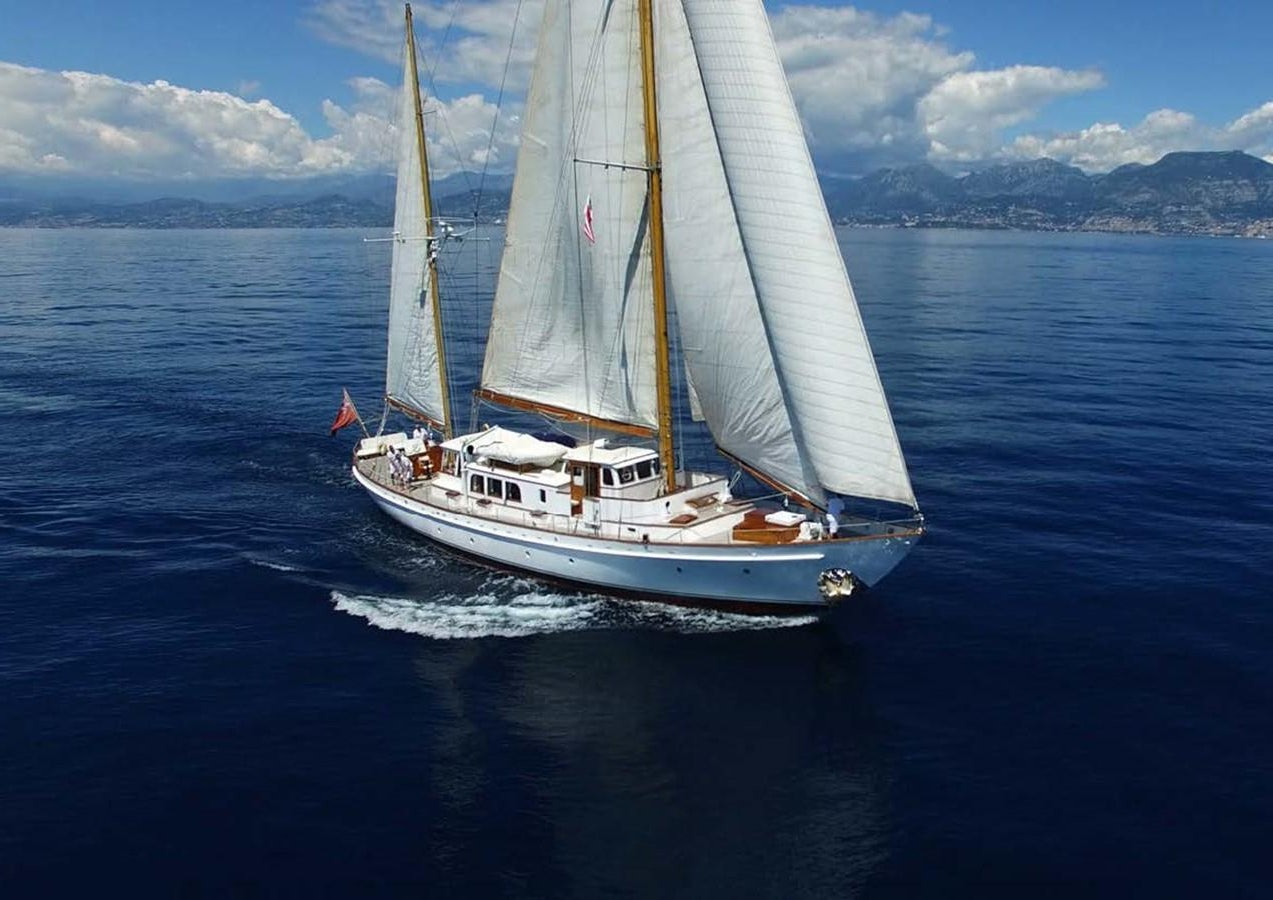 a sailboat on the water aboard FEI-SEEN Yacht for Sale