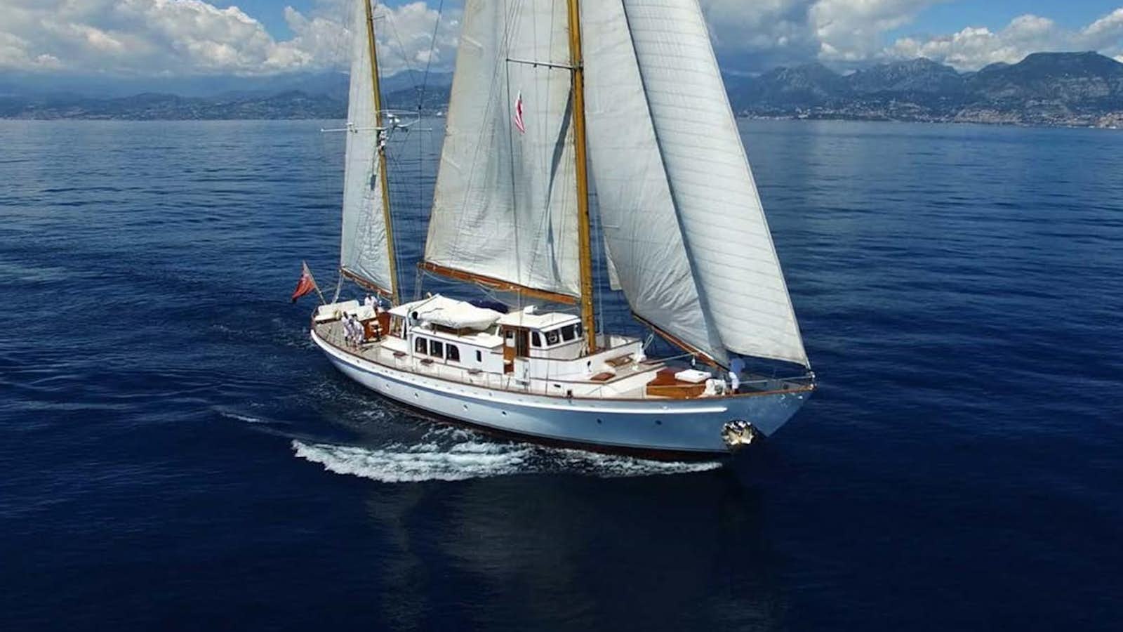 a sailboat on the water aboard FEI-SEEN Yacht for Sale