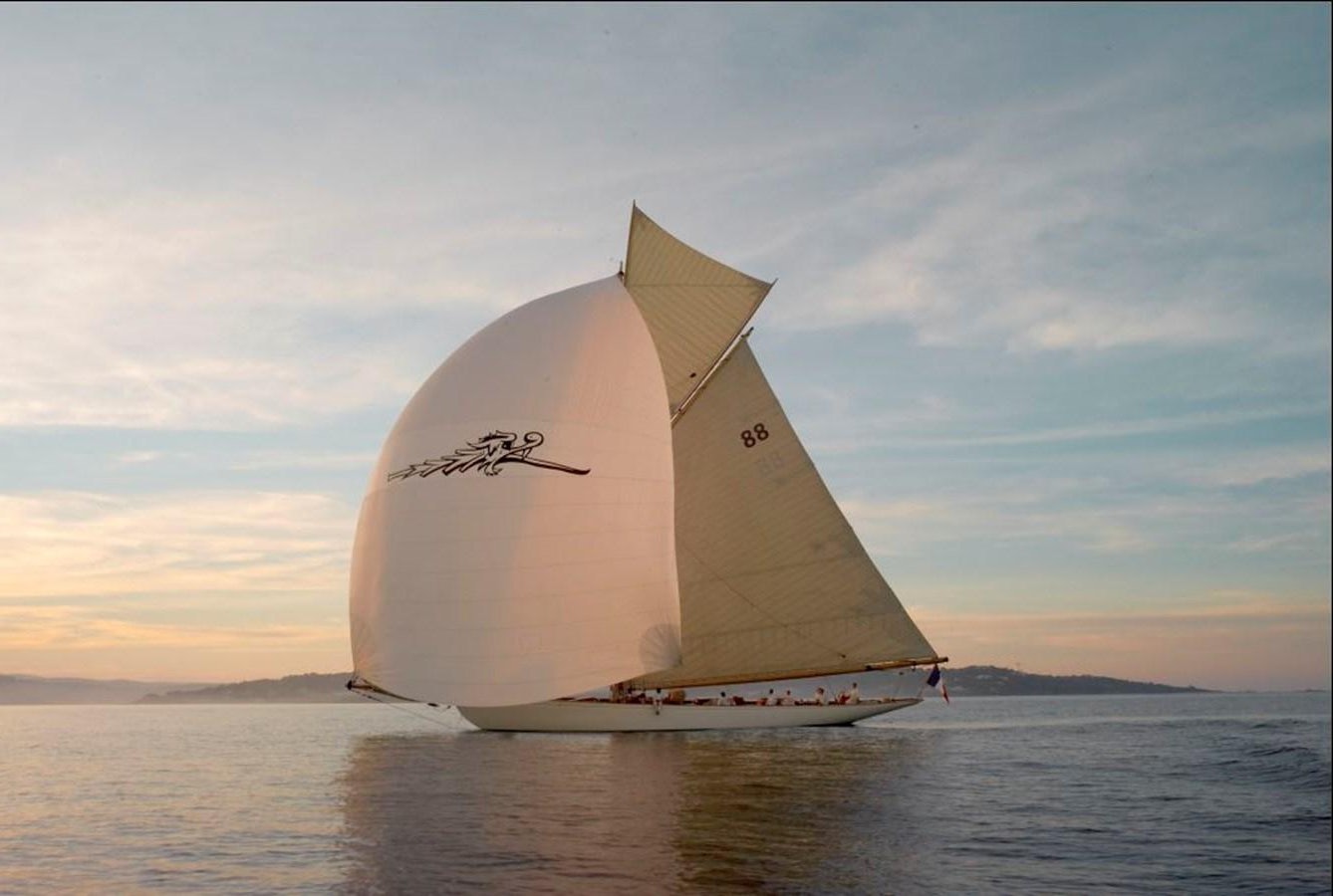 a sailboat on the water aboard MOONBEAM OF FIFE III Yacht for Sale