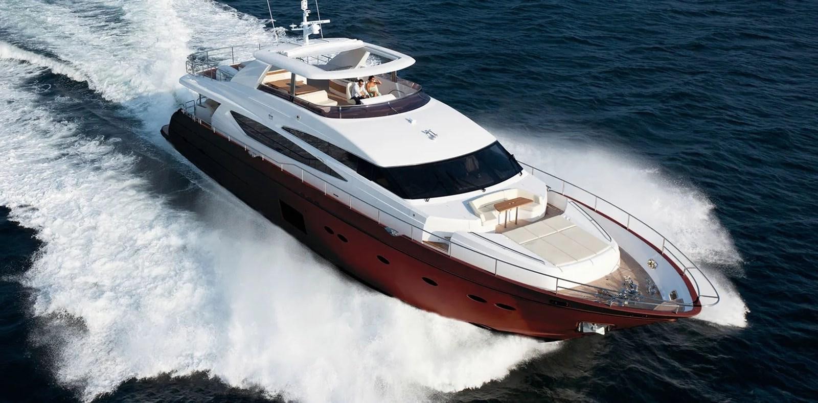a boat on the water aboard PRINCESS 95 Yacht for Sale