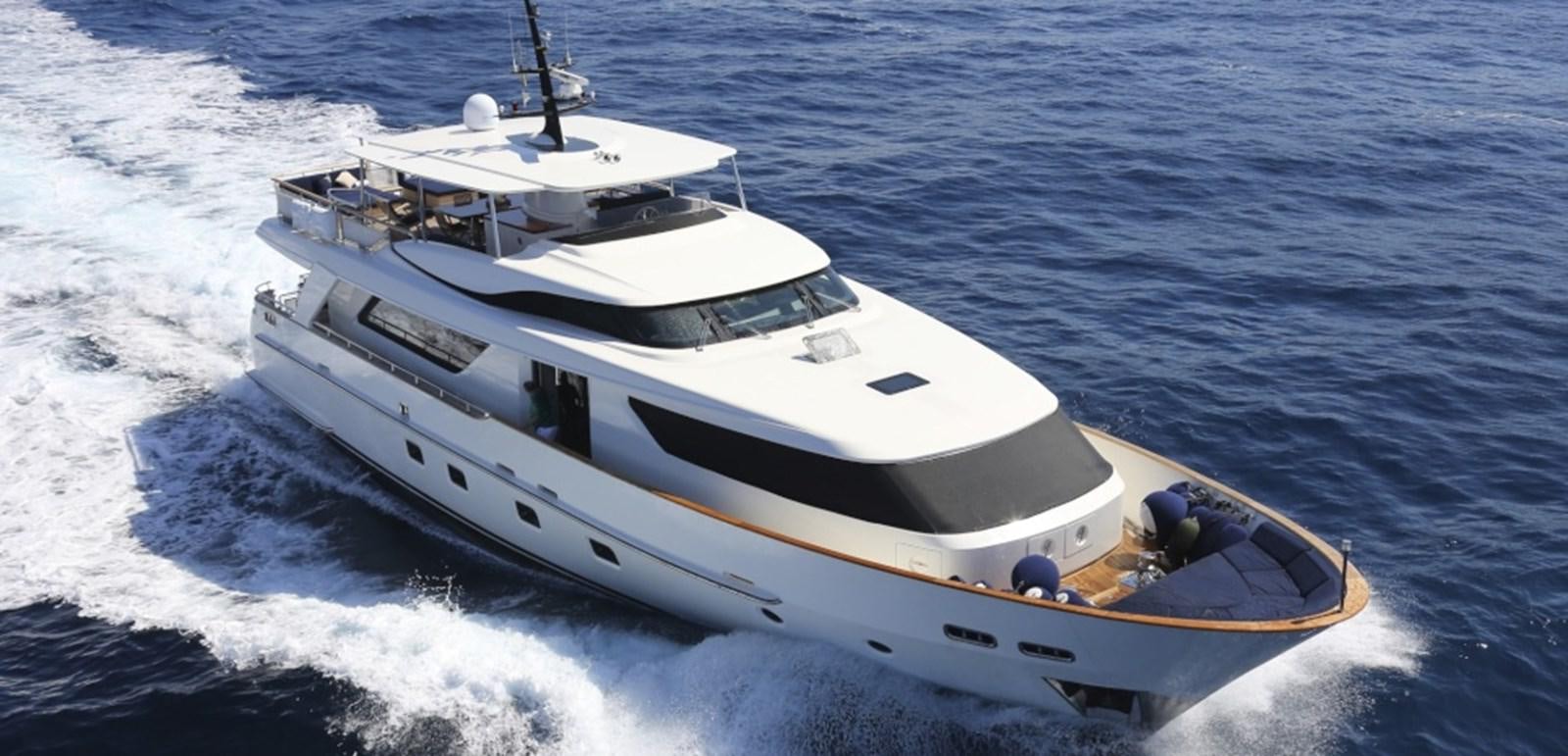 a boat on the water aboard MIA ROCCA IX Yacht for Sale