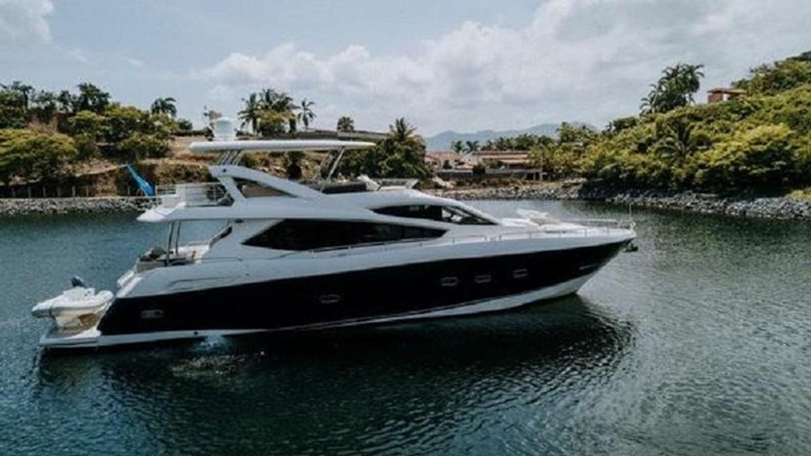 a boat in the water aboard ASTUR Yacht for Sale