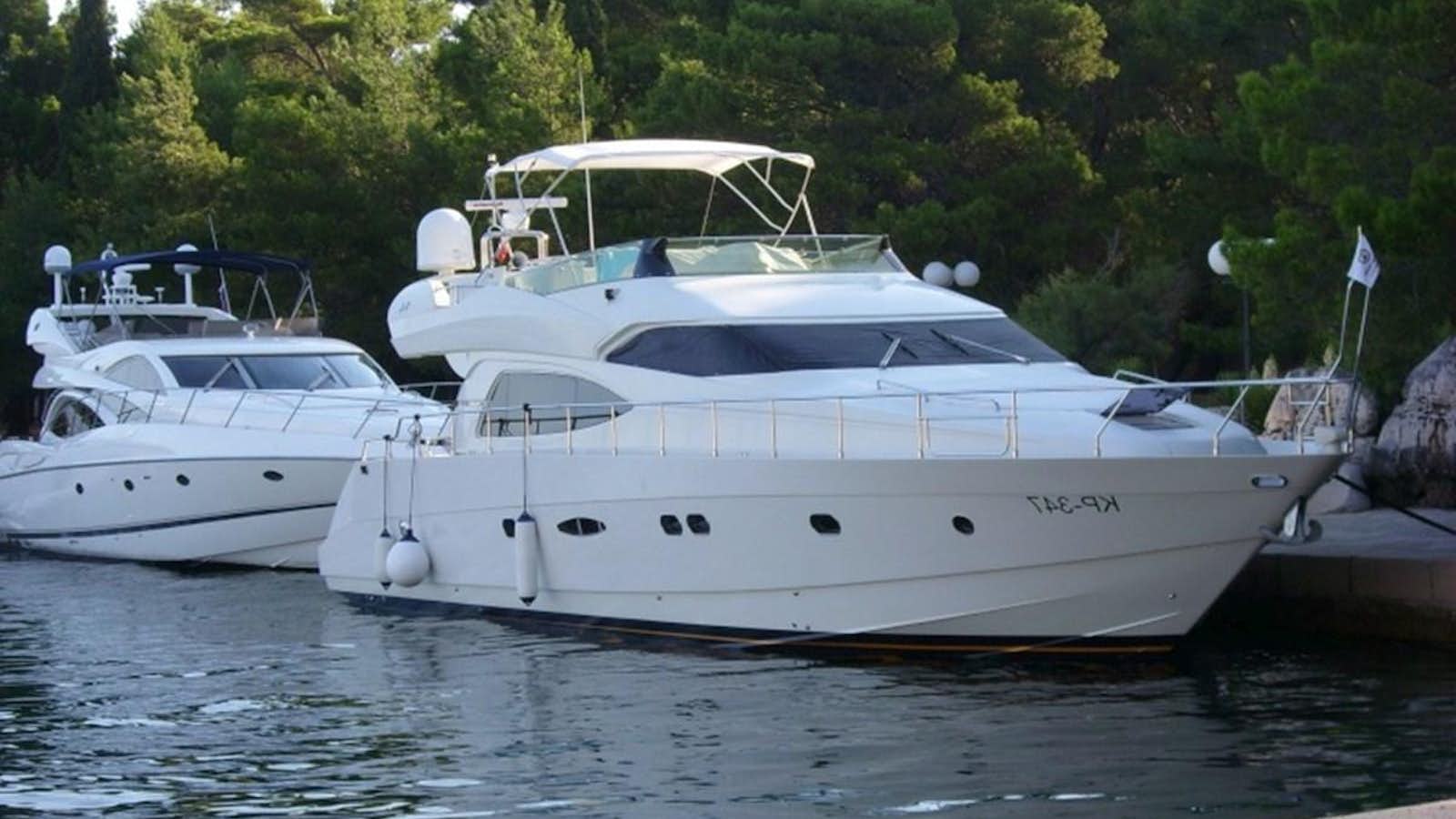 a boat in the water aboard SALBATRING ALBANA Yacht for Sale