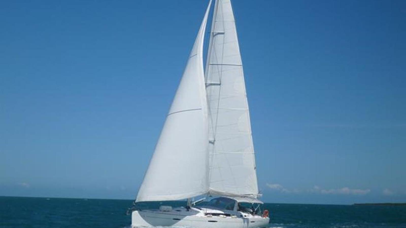 a sailboat on the water aboard BENETEAU OCEANIS 58 Yacht for Sale