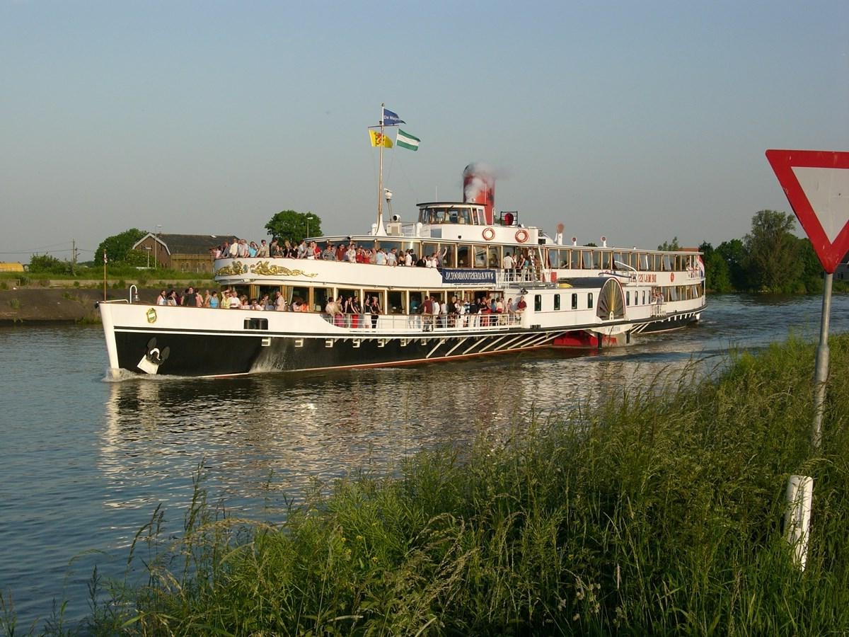 a boat on the water aboard MAJESTEIT Yacht for Sale