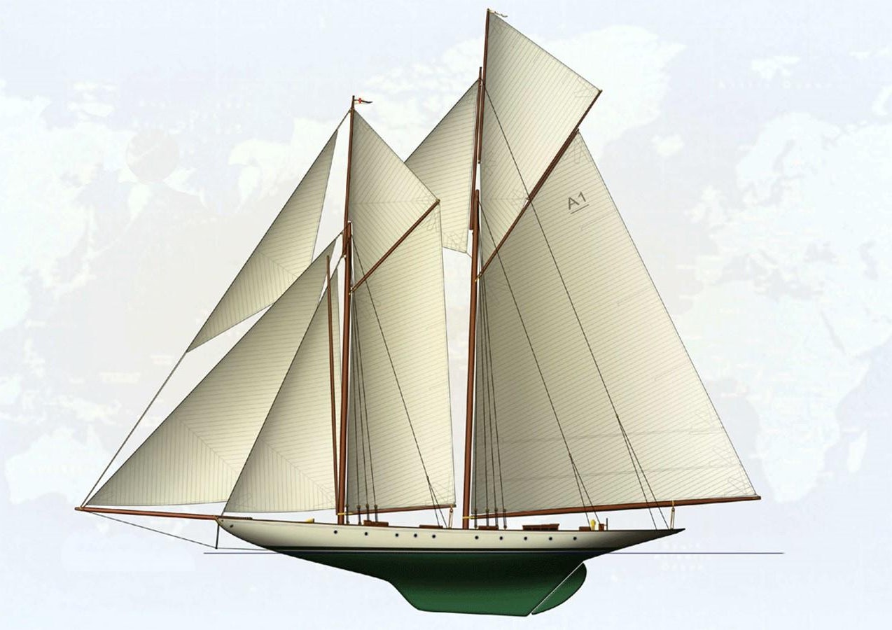 a sailboat on the water aboard INGOMAR Yacht for Sale