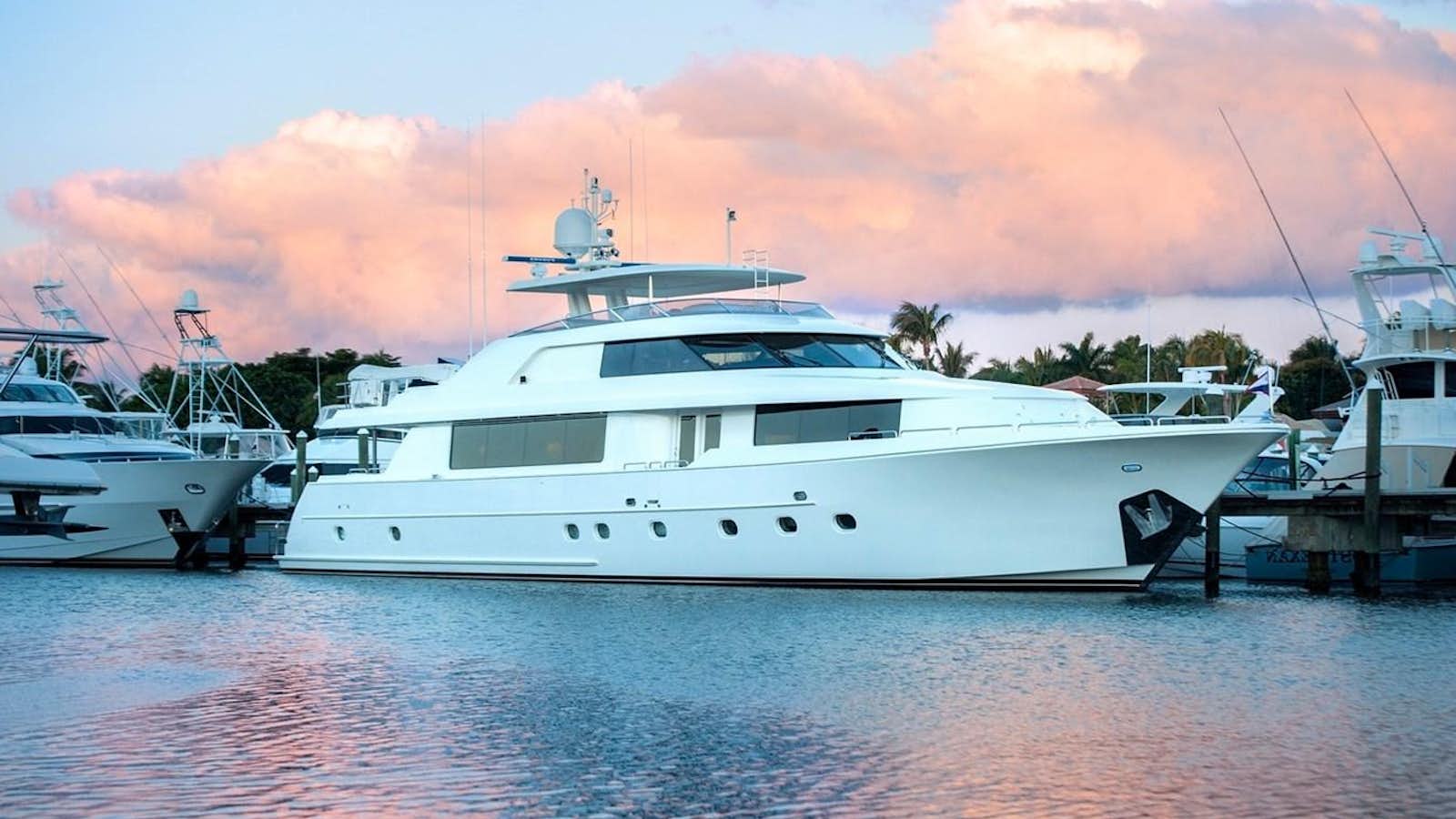 a boat in the water aboard WILD KINGDOM Yacht for Sale