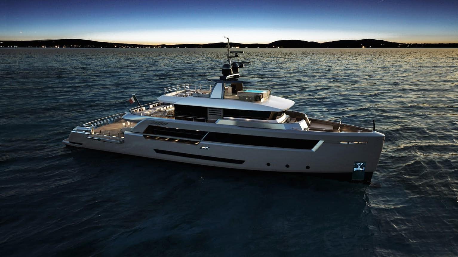 a boat on the water aboard LEVANTE 33 Yacht for Sale