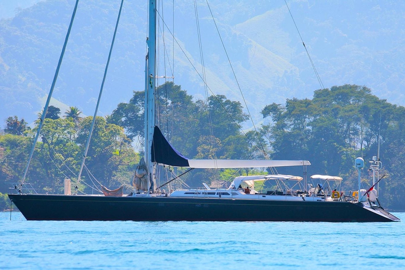a boat on the water aboard ZANZIBAR Yacht for Sale