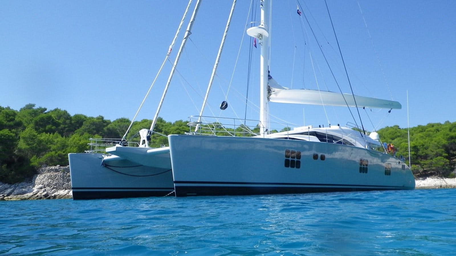 a boat on the water aboard IPHARRA Yacht for Sale