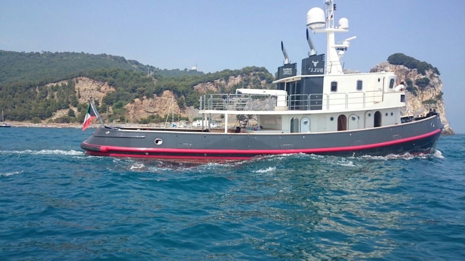 a boat in the water aboard BULLY Yacht for Sale