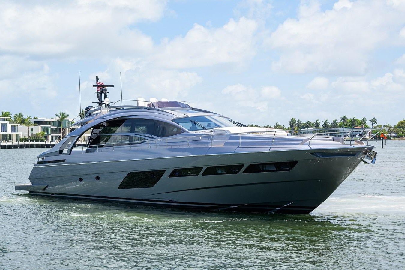 a boat in the water aboard ON THE MOVE Yacht for Sale