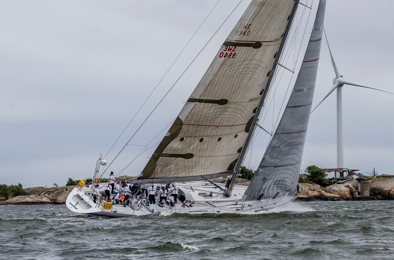 a boat with people on it aboard ROTHMANS Yacht for Sale