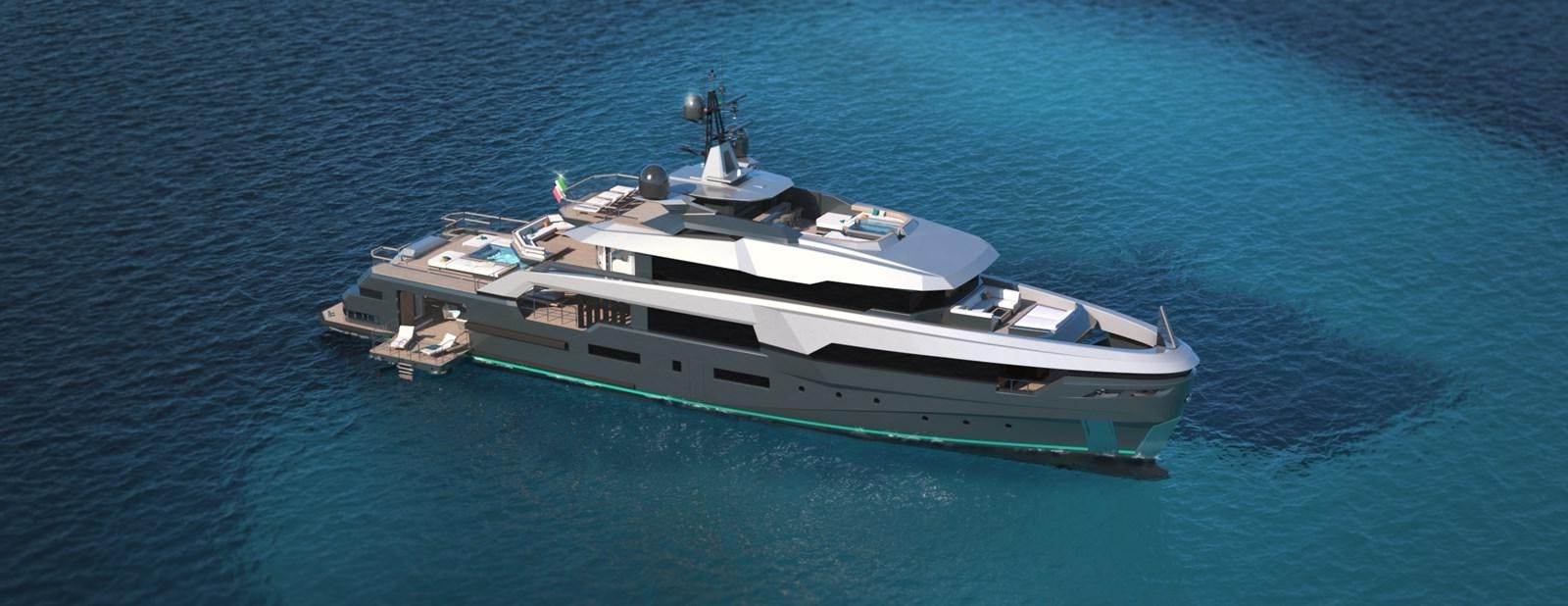 a large boat in the water aboard FL47 Yacht for Sale