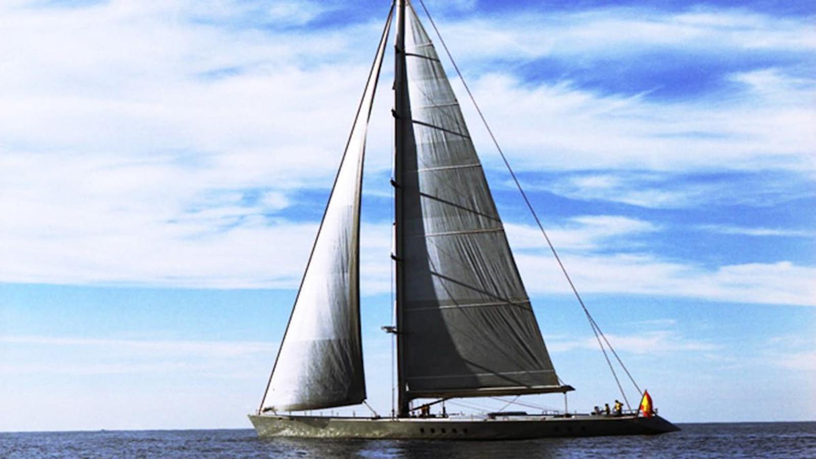 a sailboat on the water aboard SYL Yacht for Sale