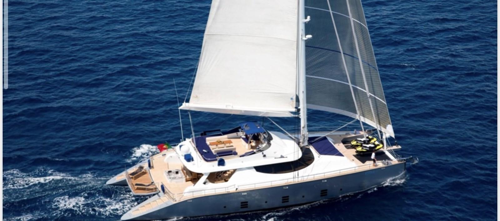 a boat on the water aboard MANTANI Yacht for Sale