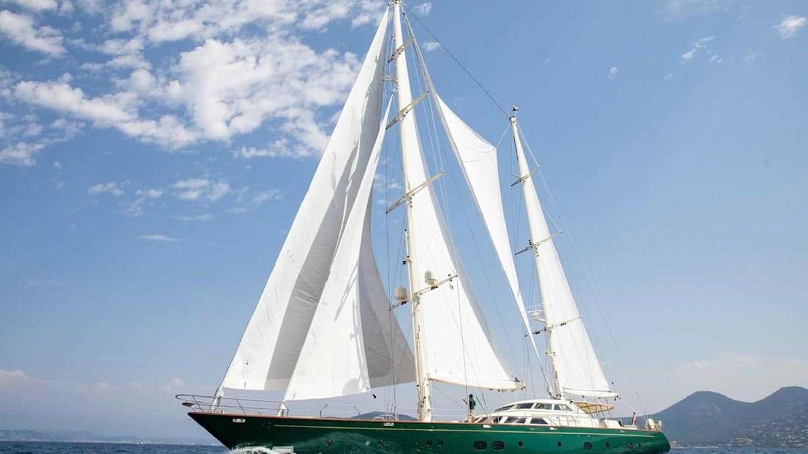 a sailboat on the water aboard NORFOLK STAR Yacht for Sale