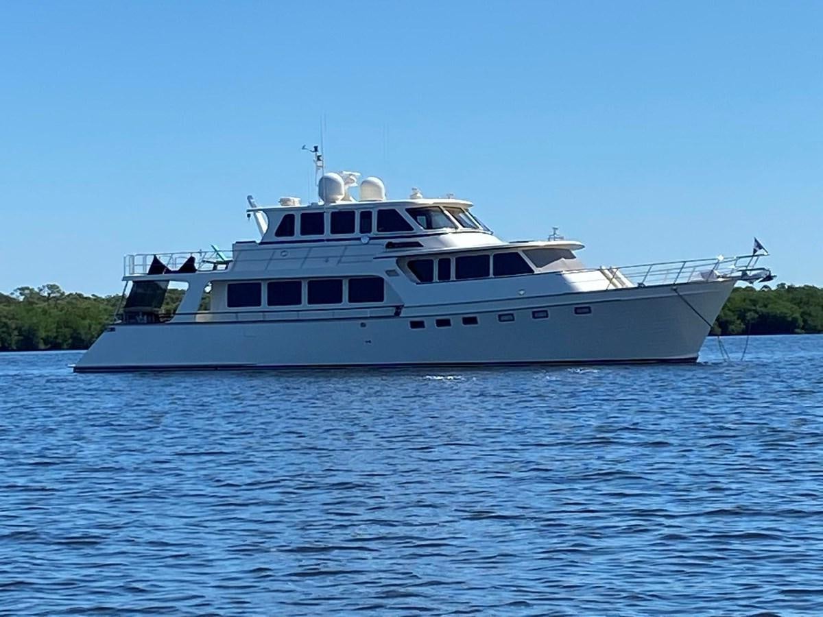 a boat on the water aboard BEACH TO BEACH Yacht for Sale