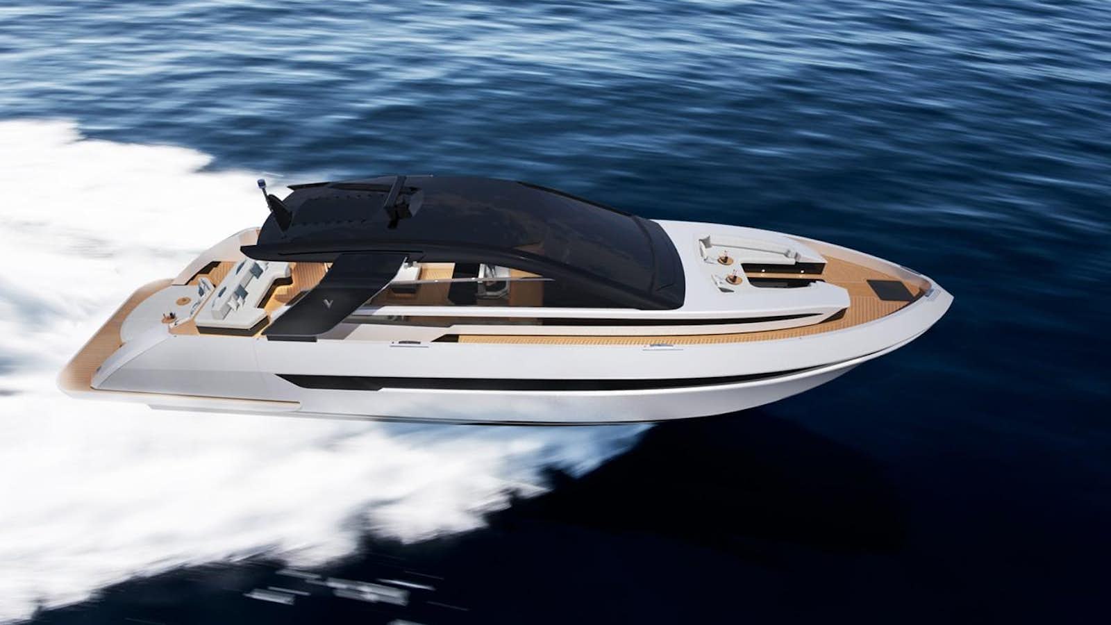a space ship floating in the water aboard STYLO YACHTS Yacht for Sale