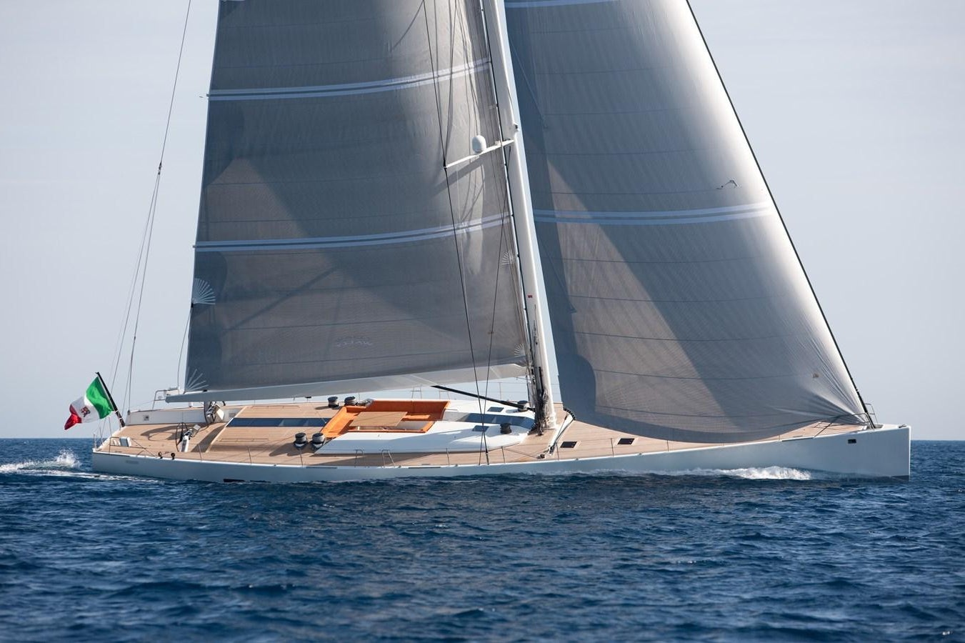a sailboat on the water aboard INDIO Yacht for Sale