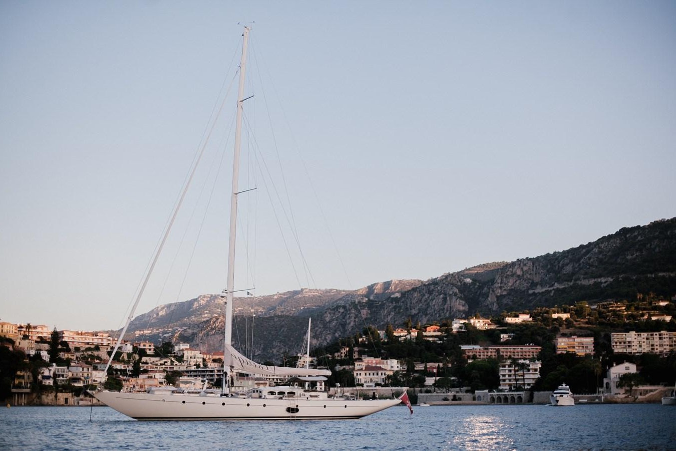a sailboat on the water aboard VINTAGE I Yacht for Sale