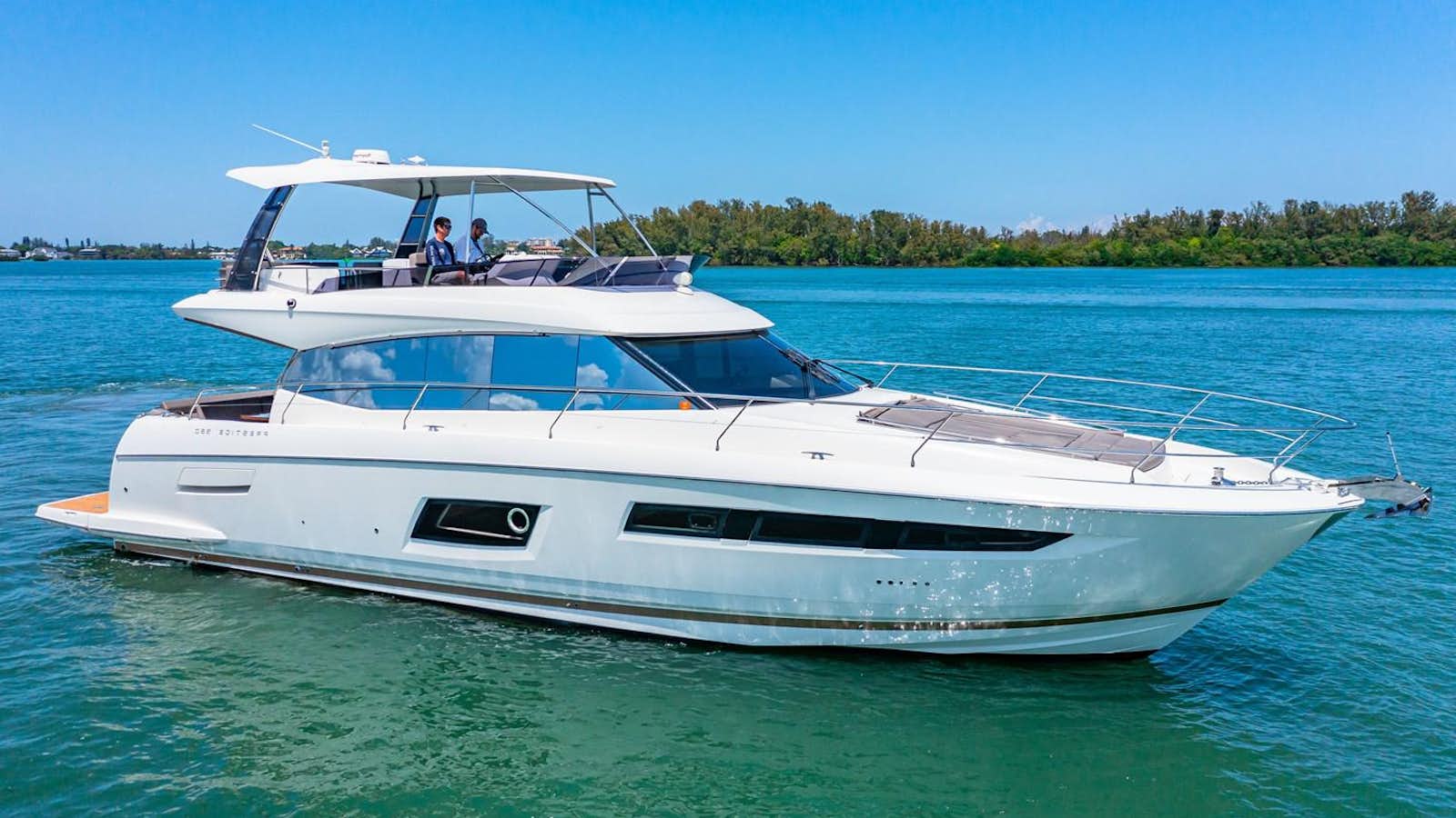 a boat on the water aboard AMY LYNN  Yacht for Sale