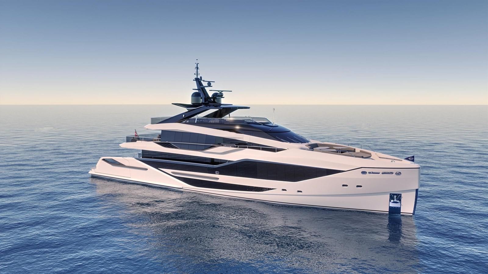 a white yacht in the water aboard OCEAN 460 Yacht for Sale