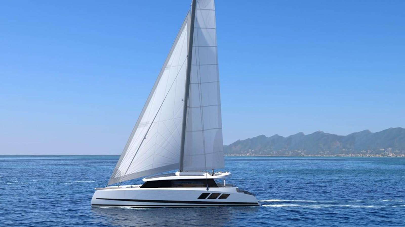 a sailboat on the water aboard ECO YACHT 90' Yacht for Sale