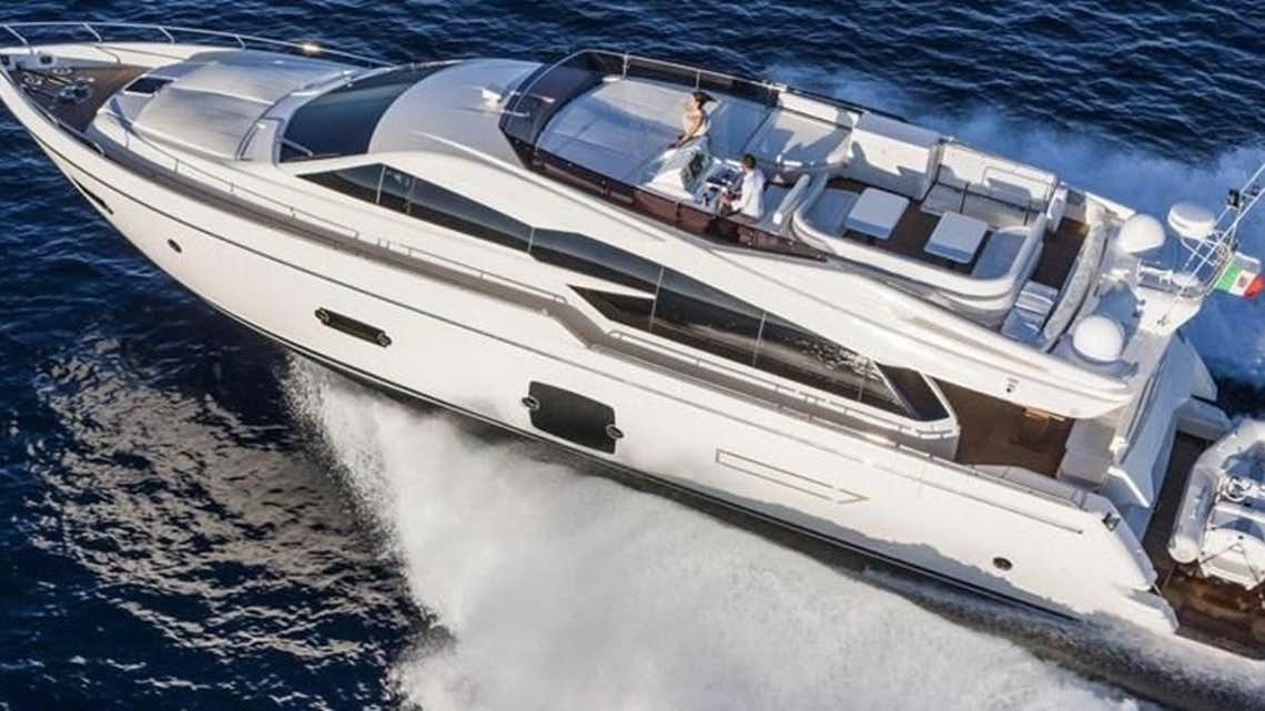 a boat on the water aboard AMO Yacht for Sale