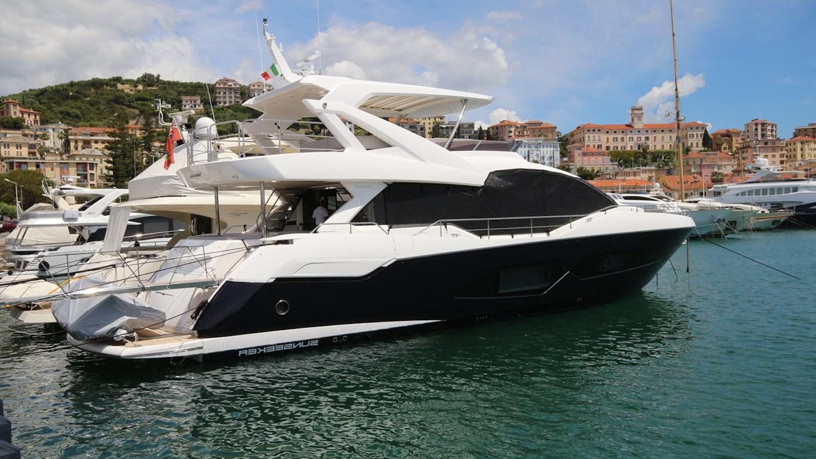a boat in the water aboard EASY GOING Yacht for Sale