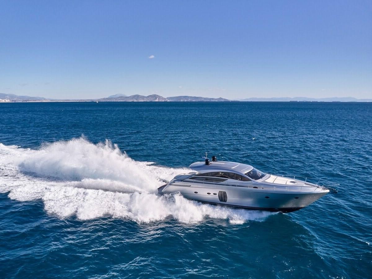a boat splashing in the water aboard SPLENDID V Yacht for Sale