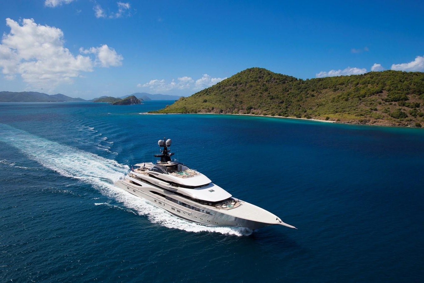 a boat on the water aboard WHISPER Yacht for Sale