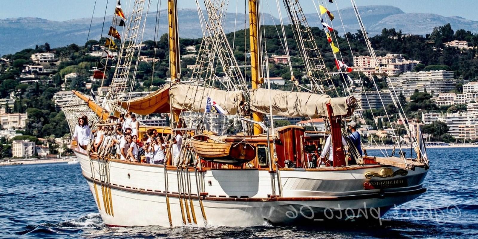 a boat in the water aboard O'REMINGTON Yacht for Sale