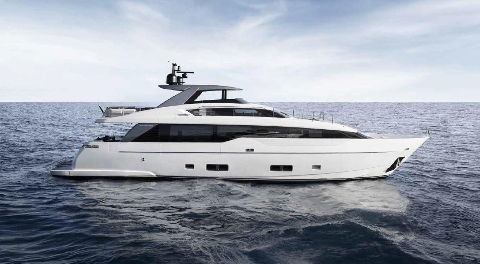 a white yacht in the water aboard SL90A/831 Yacht for Sale
