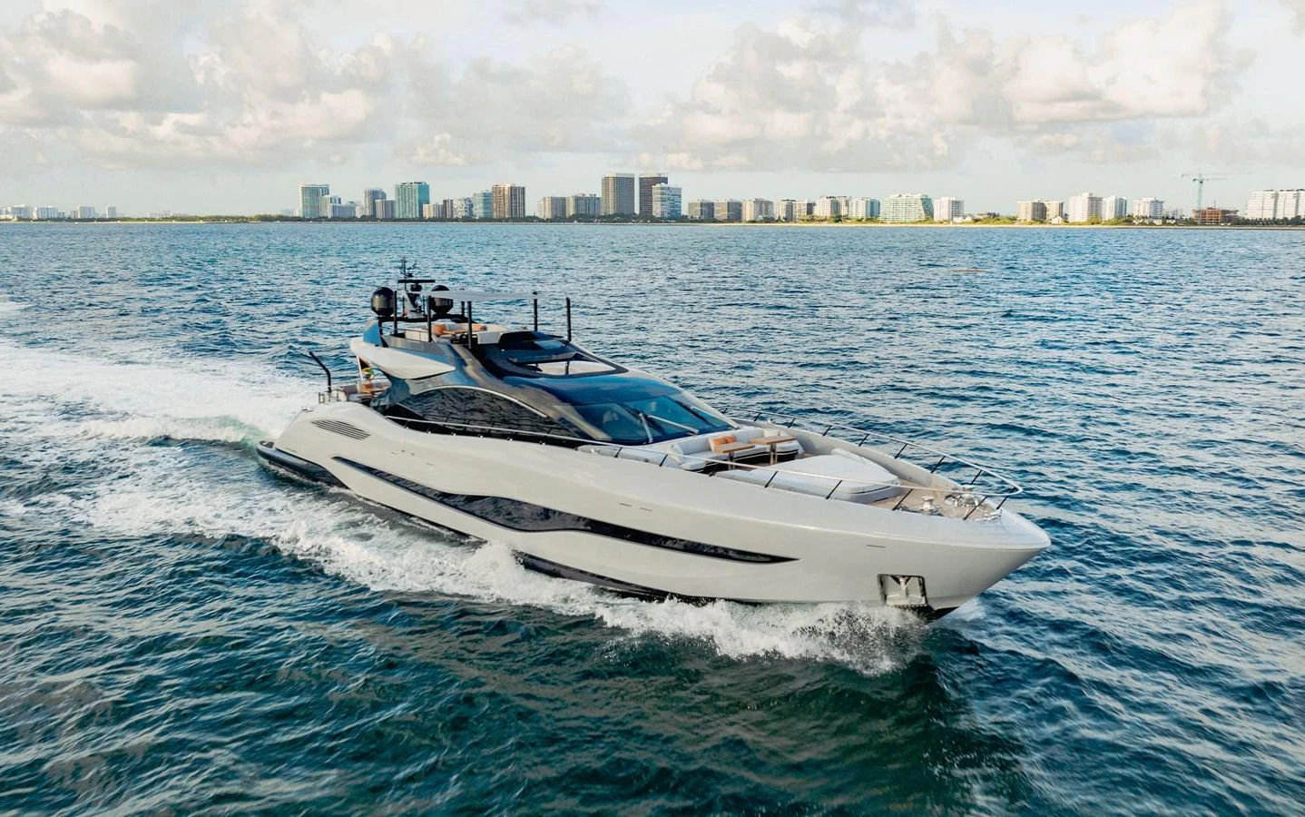 a boat on the water aboard OFFLINE Yacht for Sale