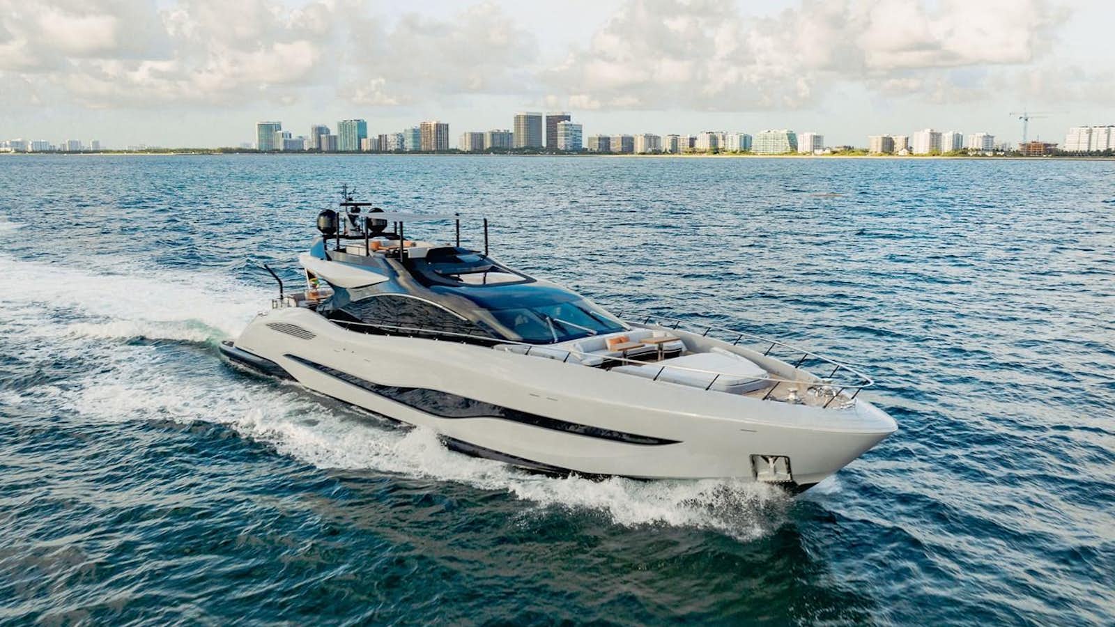 a boat on the water aboard OFFLINE Yacht for Sale
