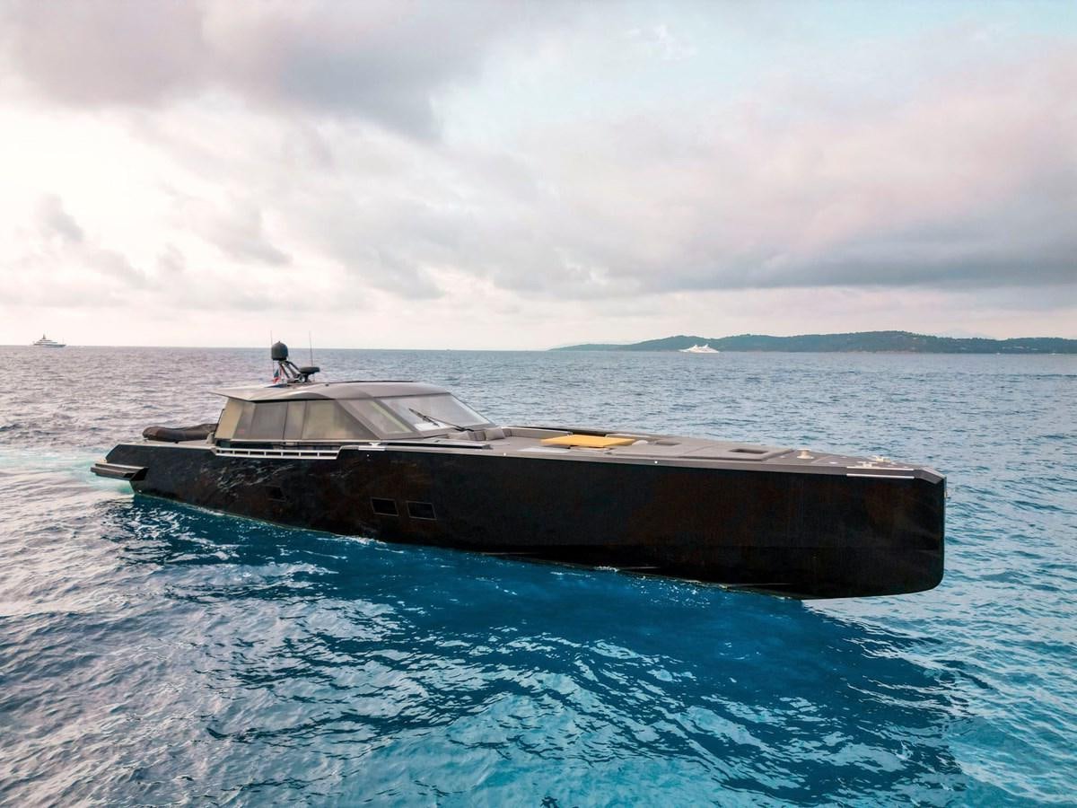 a boat in the water aboard FINEZZA Yacht for Sale