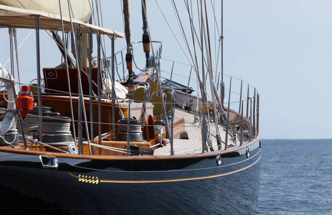 a boat on the water aboard ASGARD Yacht for Sale