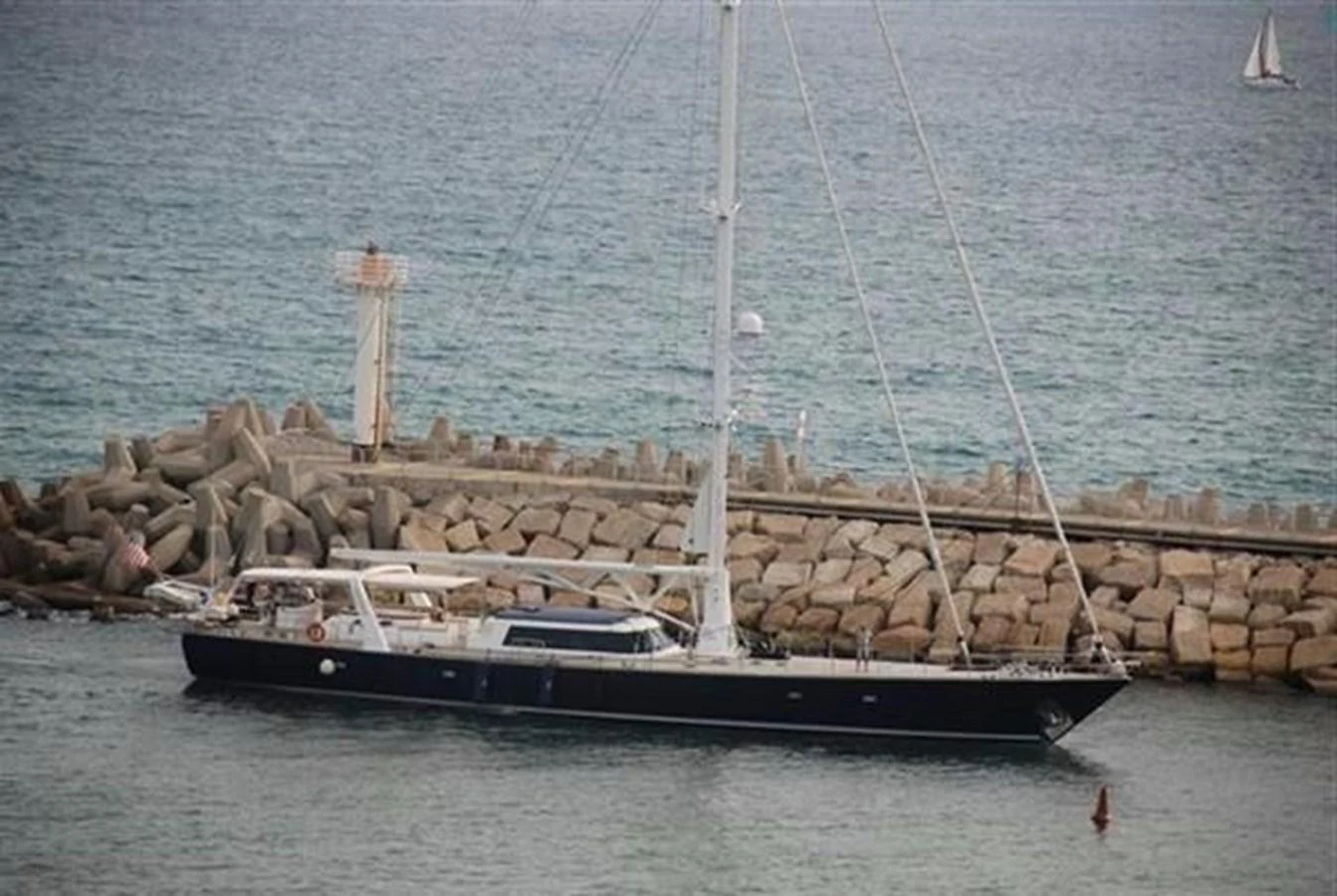 a boat on the water aboard ORIEL Yacht for Sale