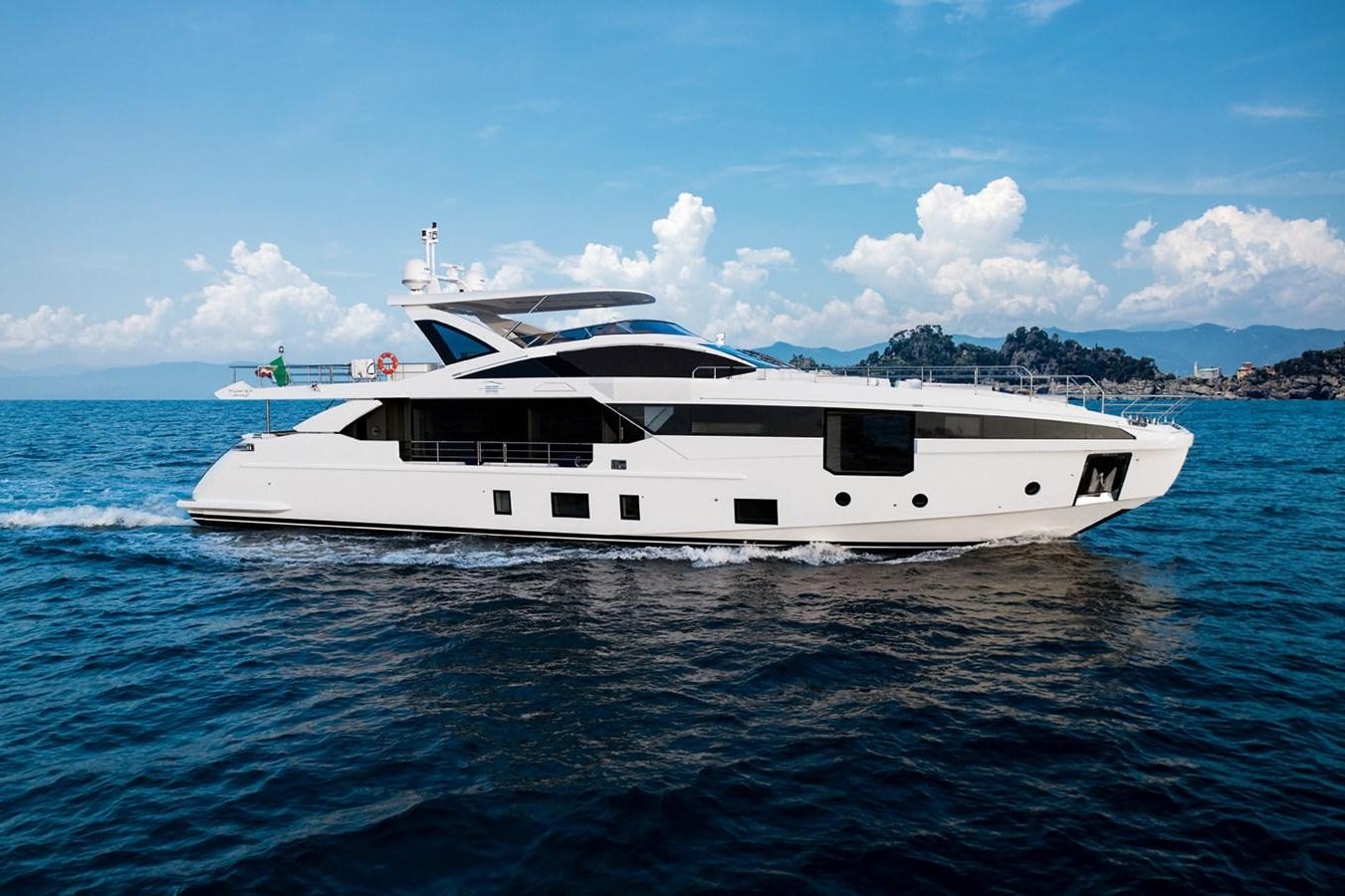 a boat in the water aboard M32 025 Yacht for Sale